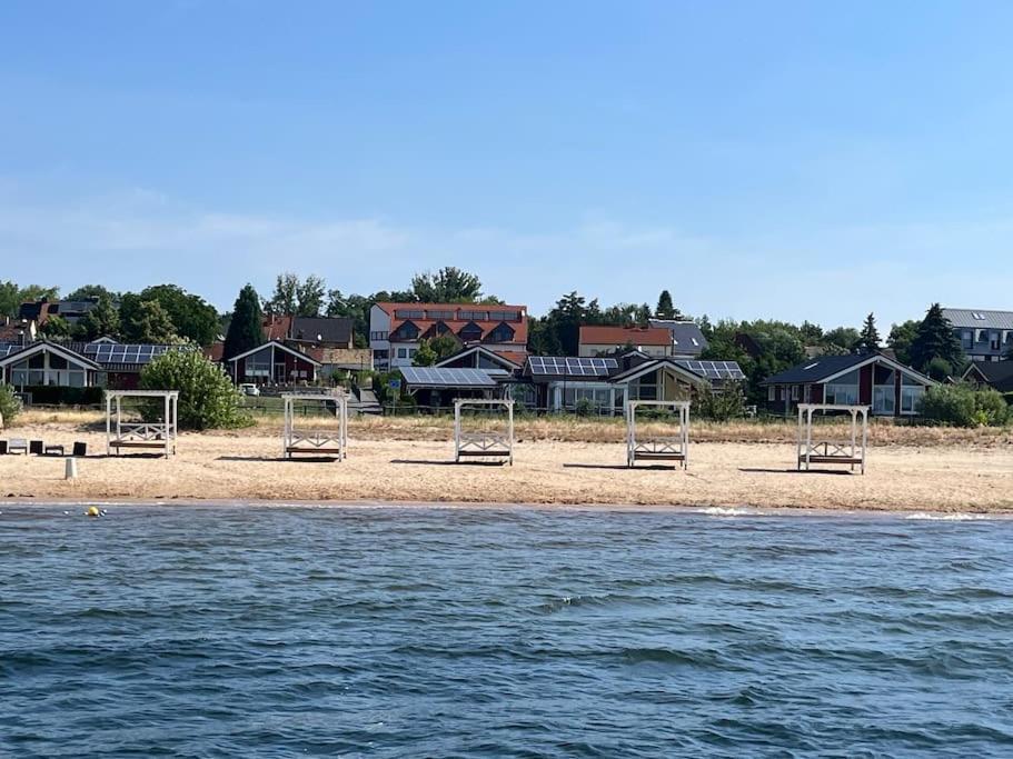 Haus Bernsteinsee Mit Goitzsche-Schnuppersegeln Friedersdorf  ภายนอก รูปภาพ